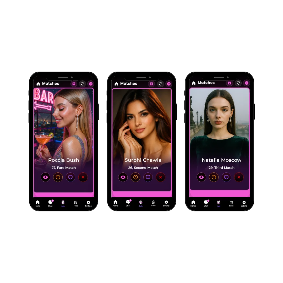 Fate matches curated for women